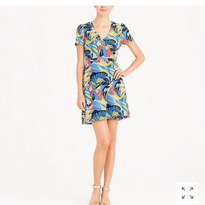 Closet closing! J Crew Factory Printed Dress